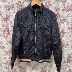 Ben Sherman Black Lightweight Zip Jacket Men’s Large